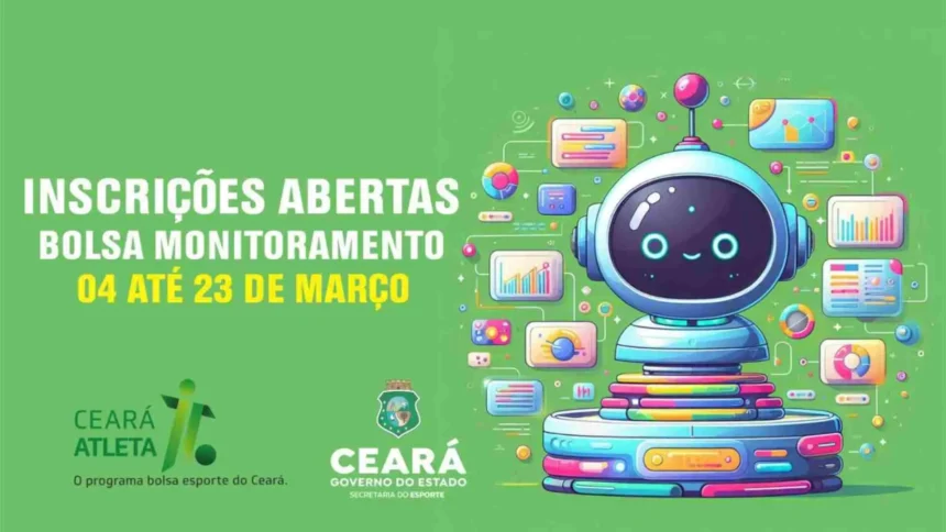 Governo do Ceará abre inscrições para o Projeto Bolsa Monitoramento no valor de R$ 1.600,00 mensais