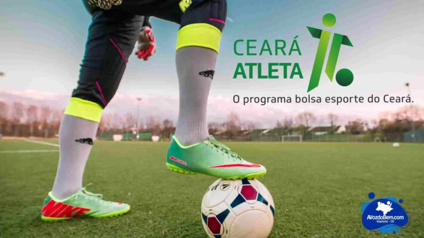 Programa Ceará Atleta: inscrições abertas para bolsa de R$ 200,00, R$ 400,00 e R$ 600,00