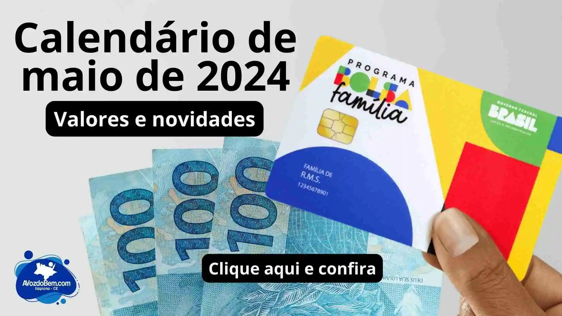 Calendário de Pagamento do Bolsa Família para maio de 2024
