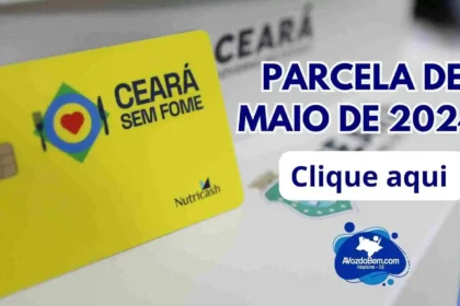 Cartão Ceará Sem Fome: parcela de maio de 2024