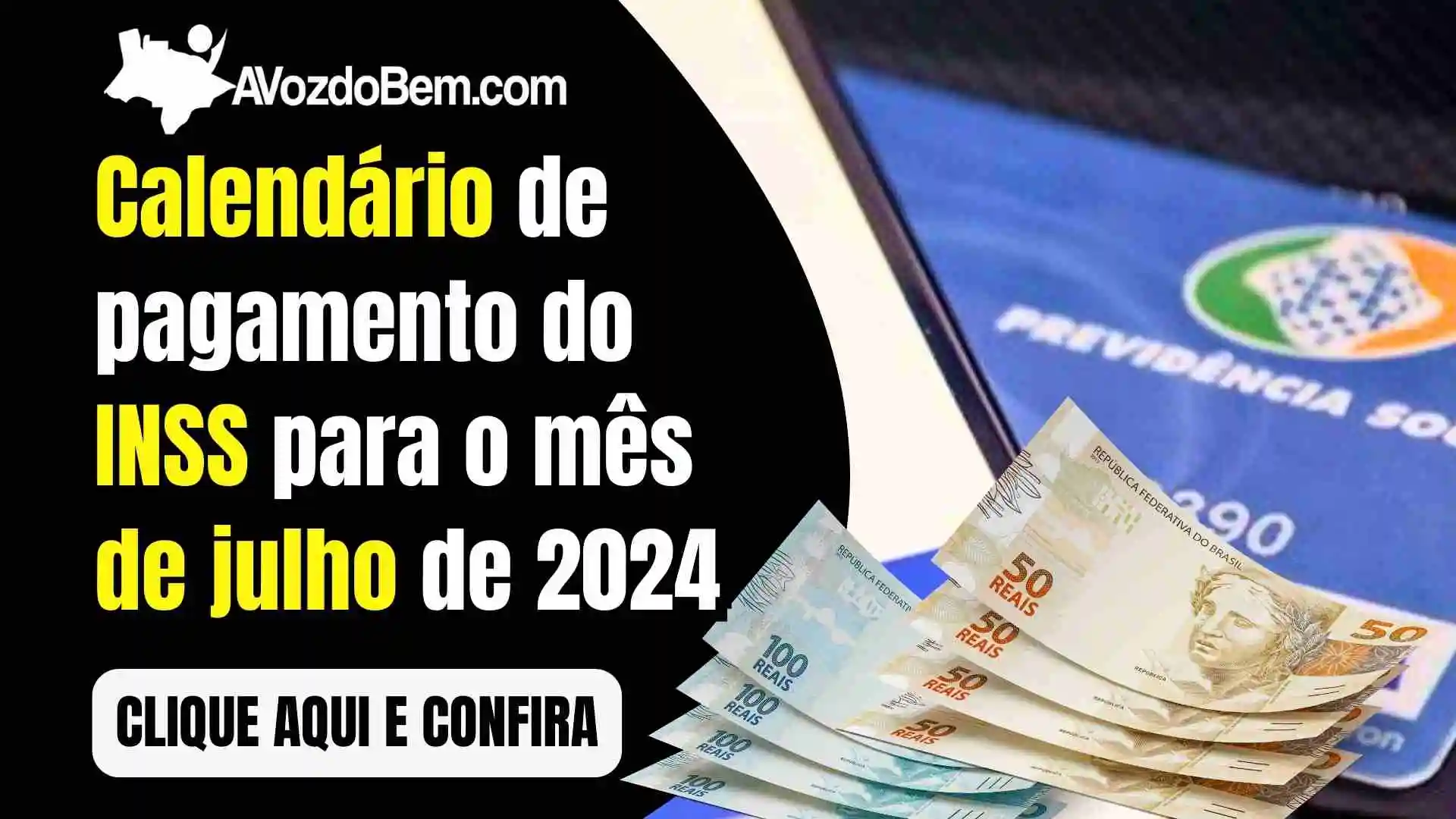 Calendário de pagamento do INSS para o mês de julho de 2024