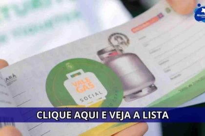 Confira a lista do Vale Gás Social do mês de agosto de 2024