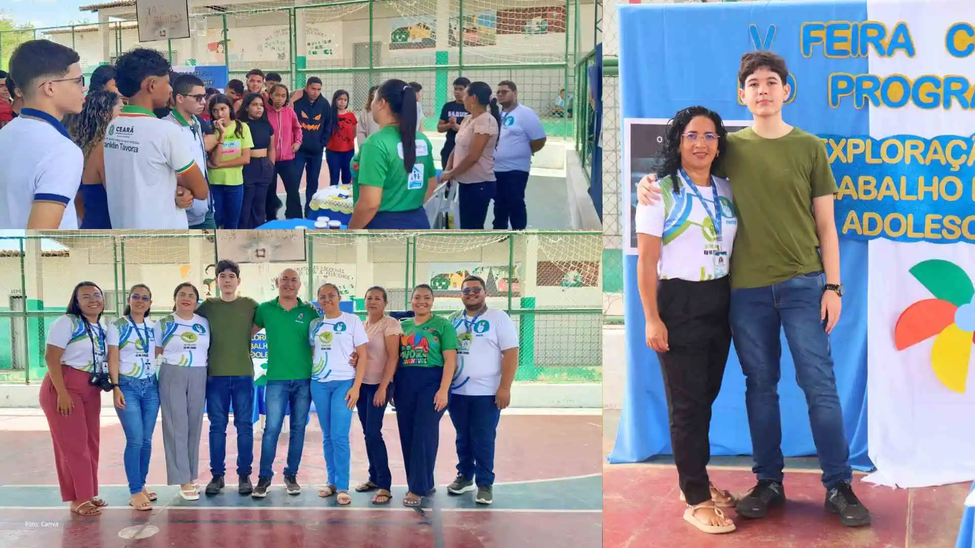 V Feira Comunitária do Programa Pacto aborda trabalho infantil e empreendedorismo juvenil em Itapiúna