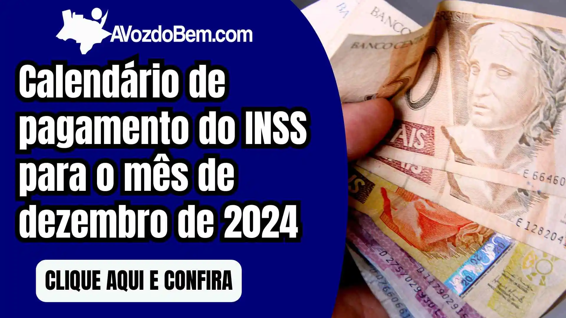 Calendário de pagamento do INSS para o mês de dezembro de 2024