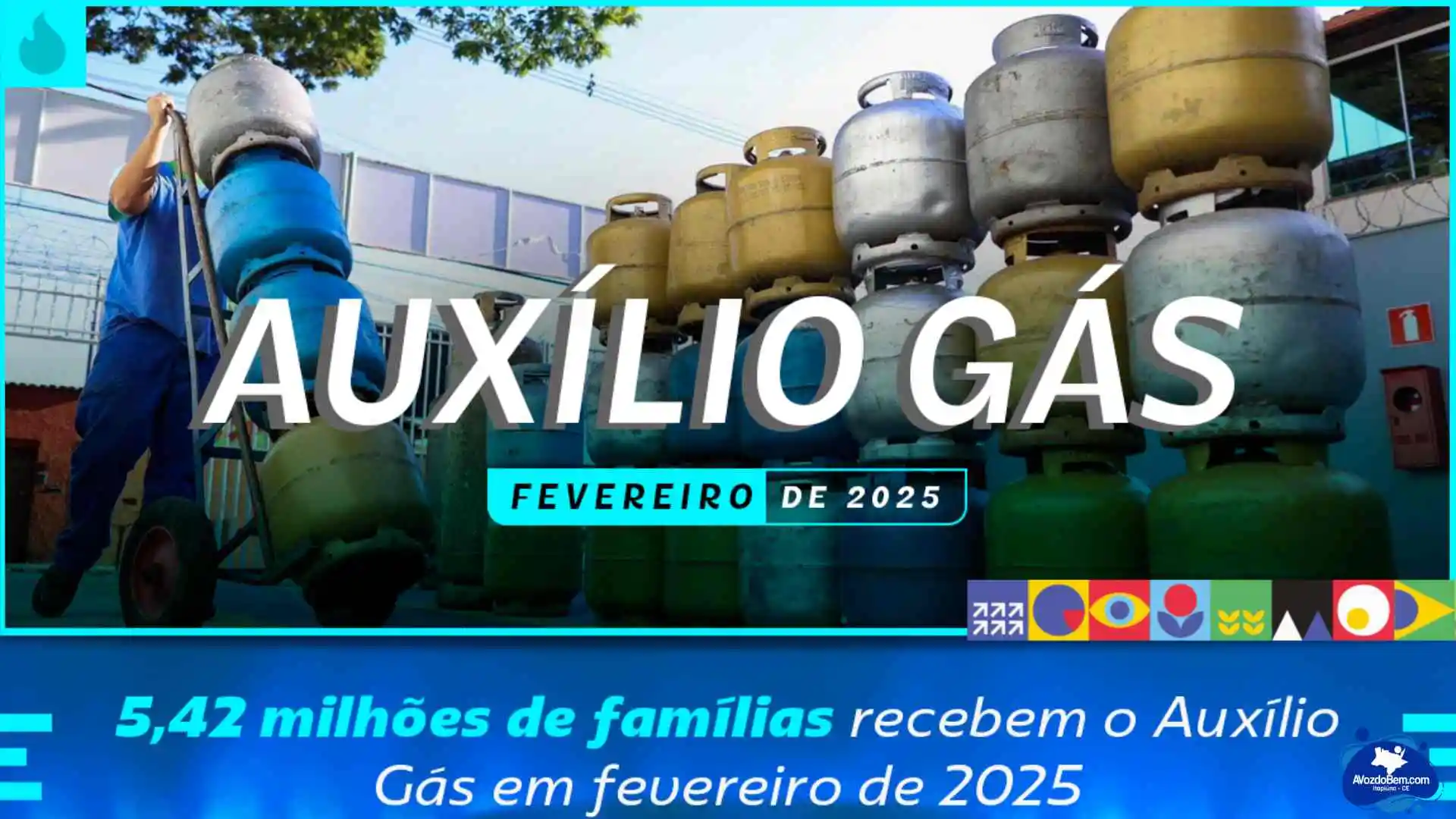 lista de municípios com pagamento do Auxílio Gás de R$ 106