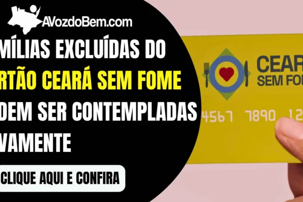 Famílias excluídas do Ceará Sem Fome podem ser contempladas novamente