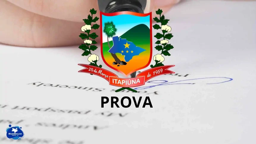Itapiúna: Prova do processo seletivo para gestores escolares será aplicada neste domingo ( 23)