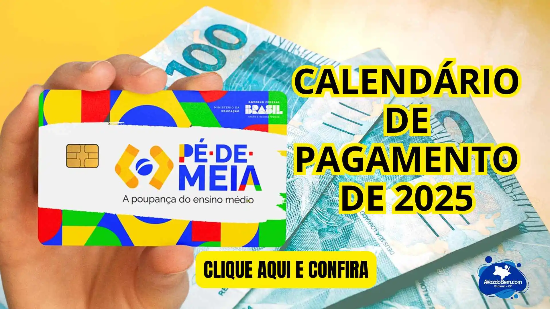 Novo calendário do Pé-de-Meia 2025 é divulgado; confira agora