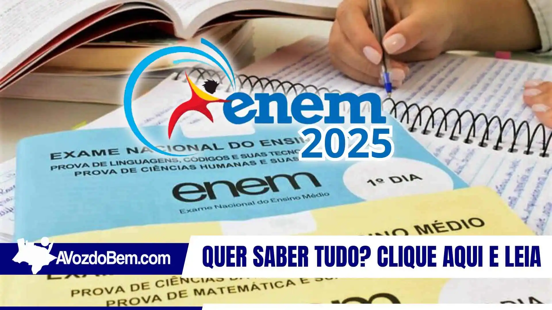 Enem 2025: saiba como pedir isenção até 2 de maio