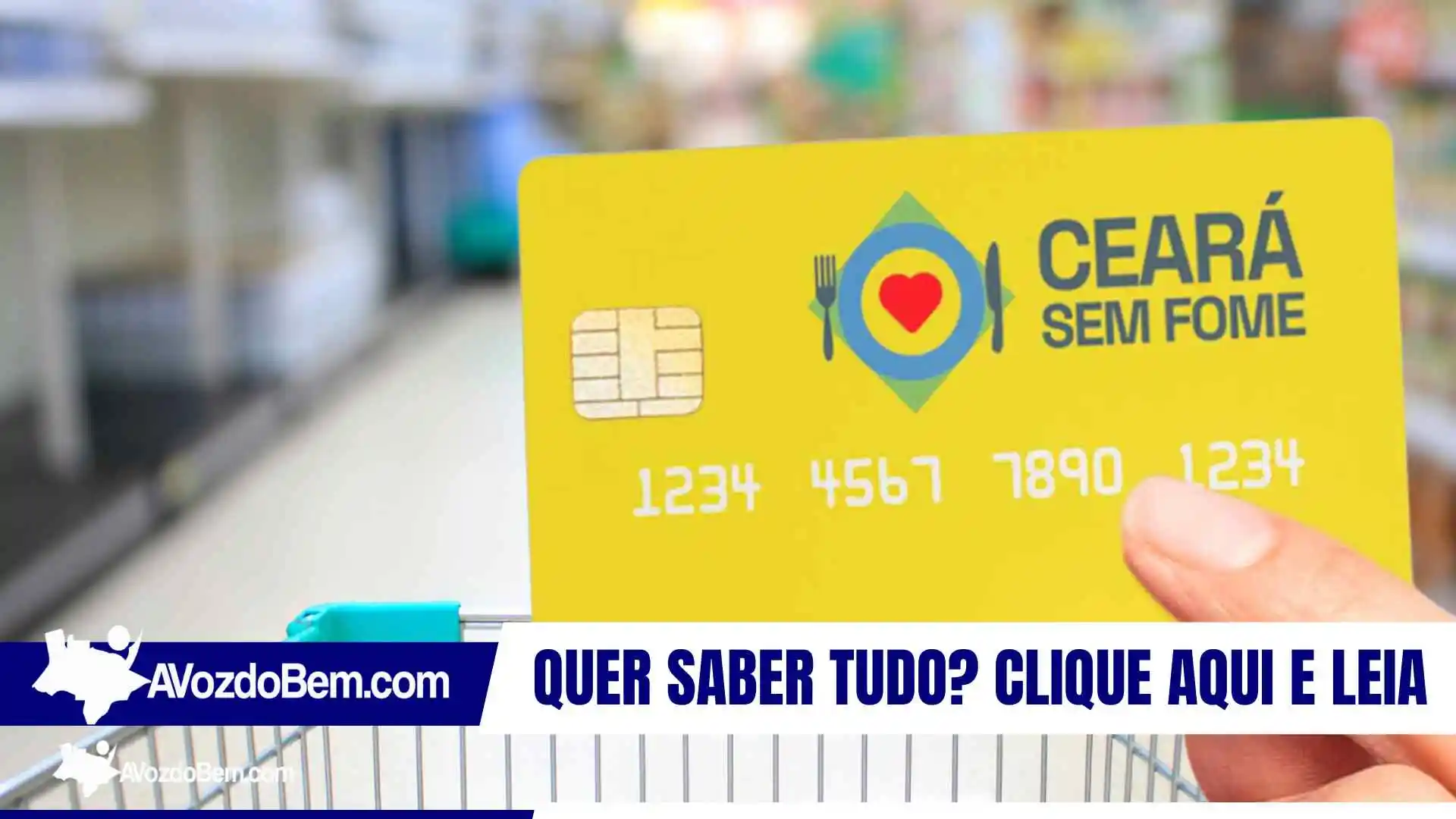 Confira lista e data de entrega do cartão Ceará Sem Fome em Itapiúna