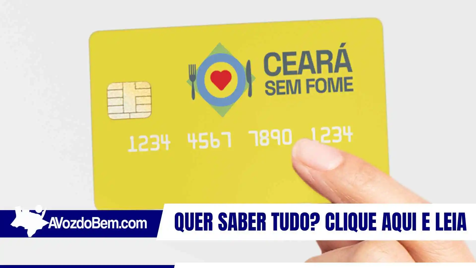 Lista divulgada: Capistrano entregará cartões do Ceará Sem Fome para mais de 130 famílias