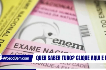 Estudantes da rede pública terão pré-inscrição automática no Enem 2025