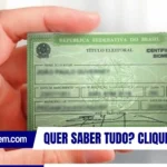 Serviços eleitorais estão disponíveis de segunda a sexta-feira na Sala PIEL, em Itapiúna