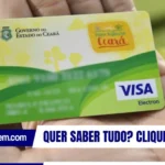Veja lista e data de pagamento do Cartão Mais Infância Ceará de maio de 2025