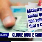 ABCDetran vai ajudar quem não sabe ler a tirar a CNH