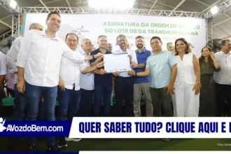 Assinada ordem de serviço do lote 08 da ferrovia Transnordestina entre Quixadá e Baturité