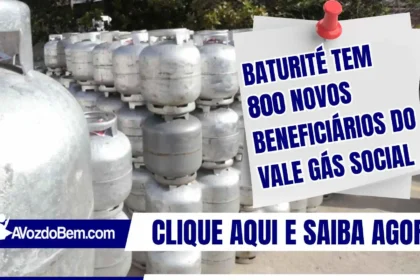 Baturité tem 800 novos beneficiários do Vale Gás Social