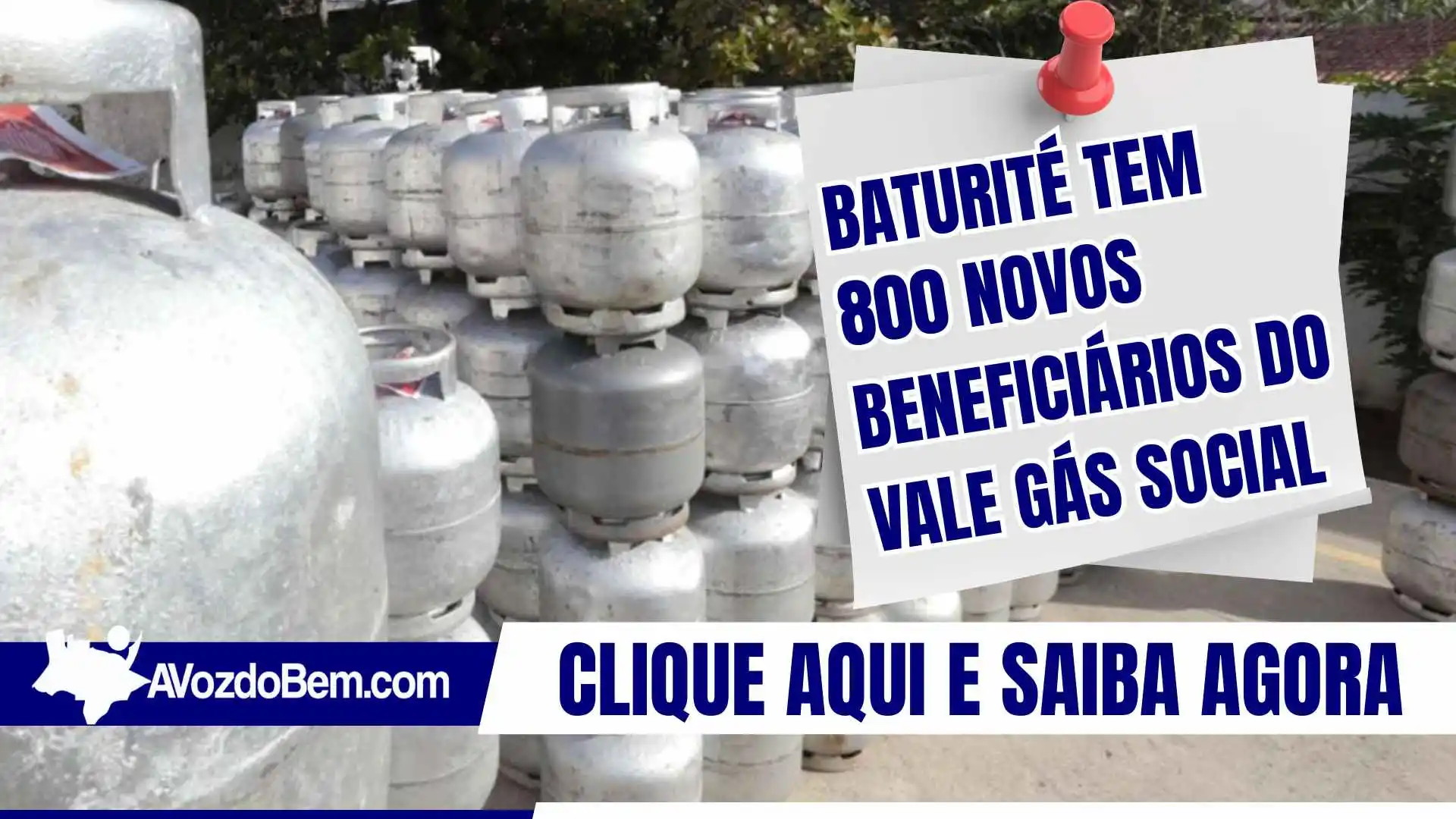 Baturité tem 800 novos beneficiários do Vale Gás Social