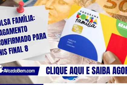 Bolsa Família: pagamento confirmado para NIS final 8