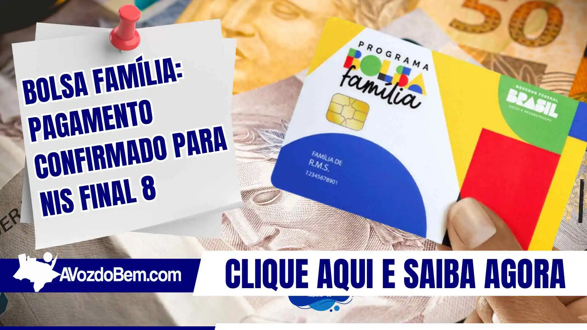 Bolsa Família: pagamento confirmado para NIS final 8