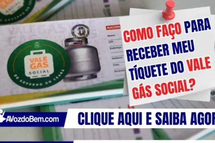 Como faço para receber meu tíquete do Vale Gás Social?