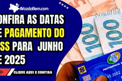 Confira as datas de pagamento do INSS para aposentados e pensionistas em junho de 2025