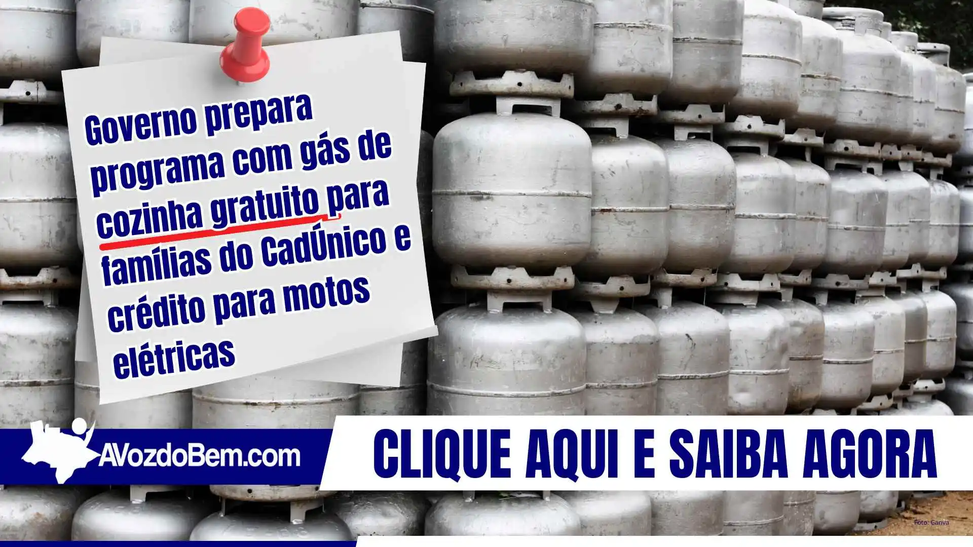 Governo prepara programa com gás de cozinha gratuito para famílias do CadÚnico e crédito para motos elétricas