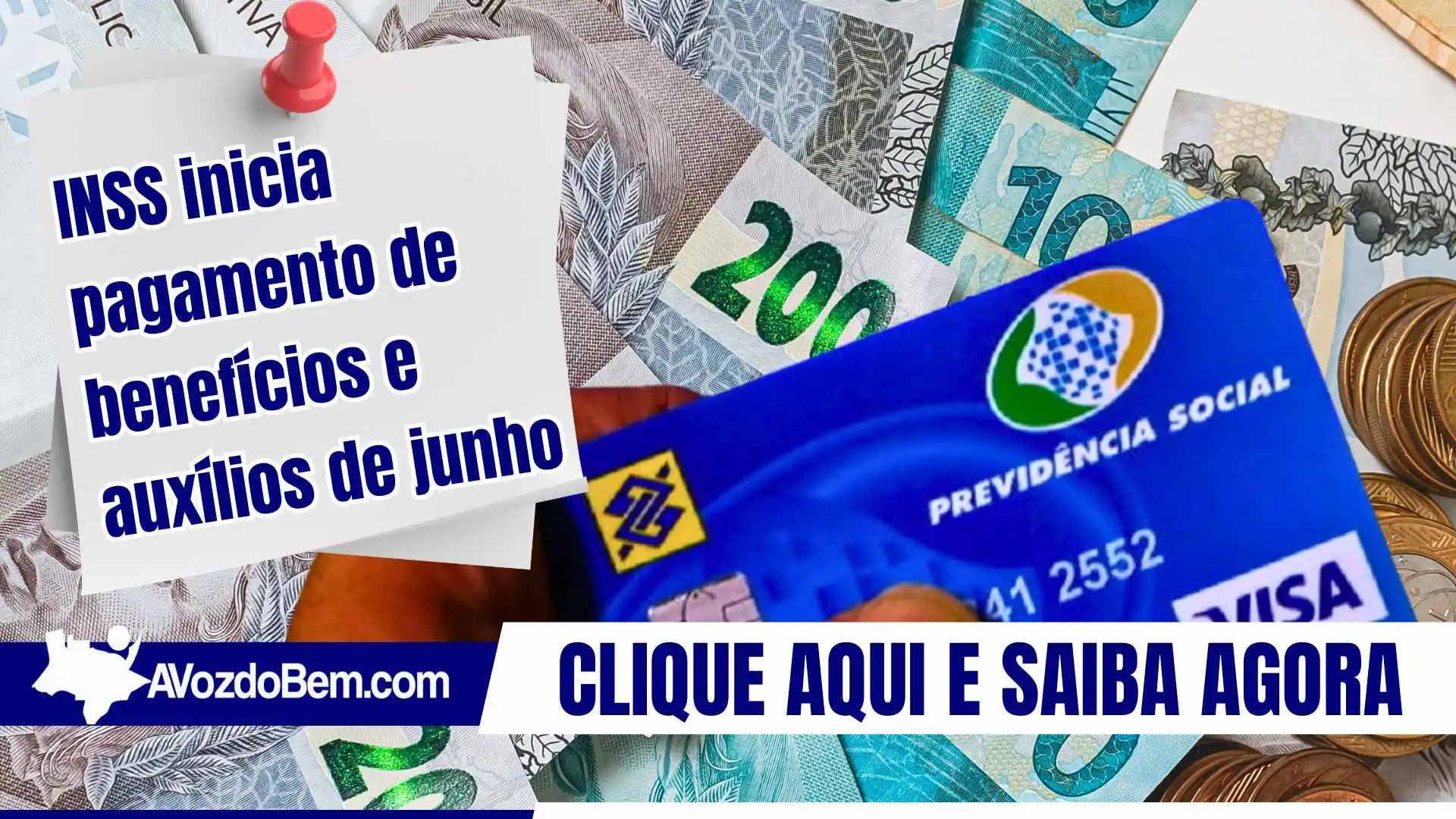 INSS inicia pagamento de benefícios e auxílios de junho