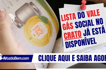 Lista do Vale Gás Social no Crato já está disponível