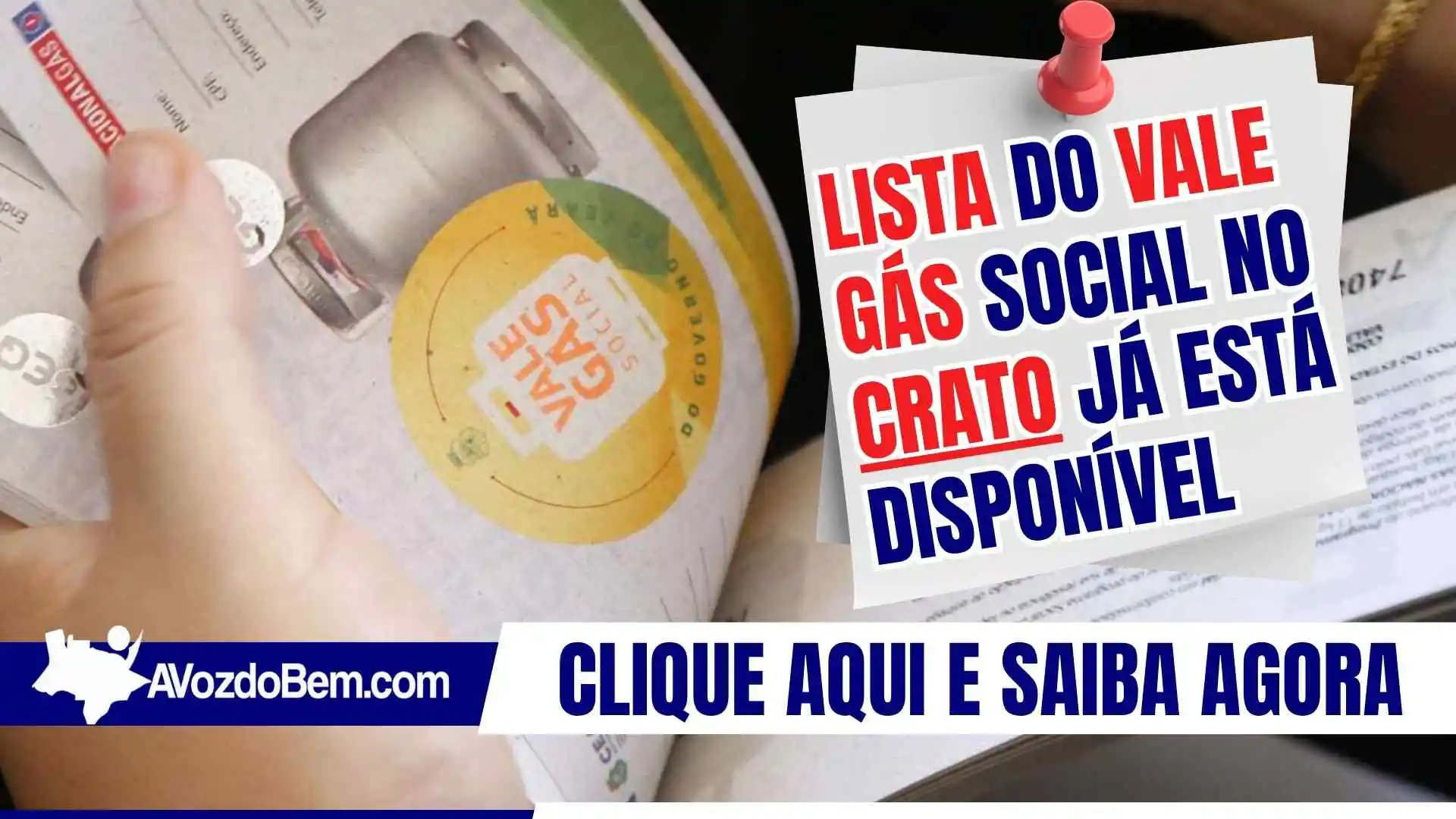 Lista do Vale Gás Social no Crato já está disponível