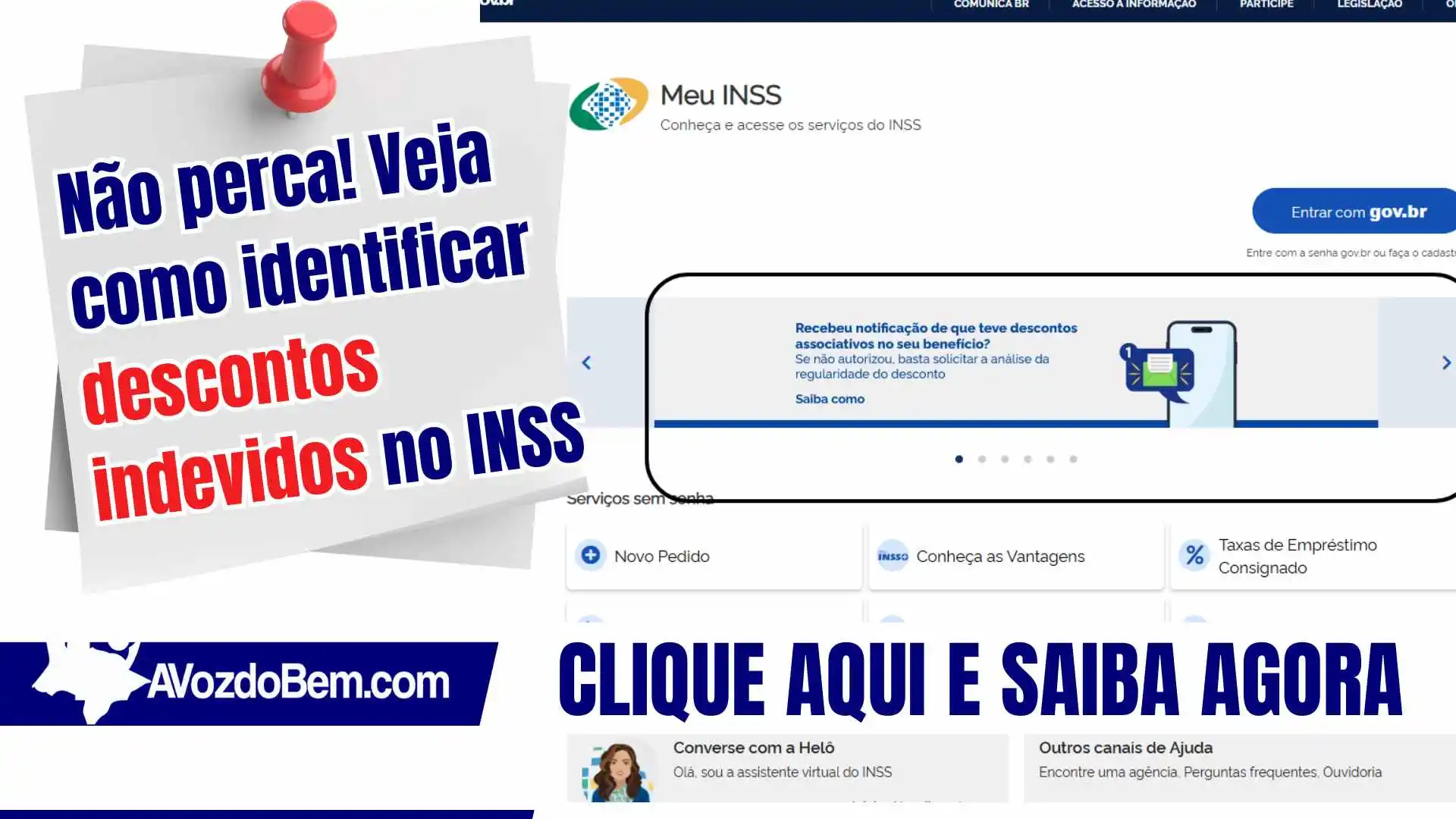 Não perca! Veja como identificar descontos indevidos no INSS