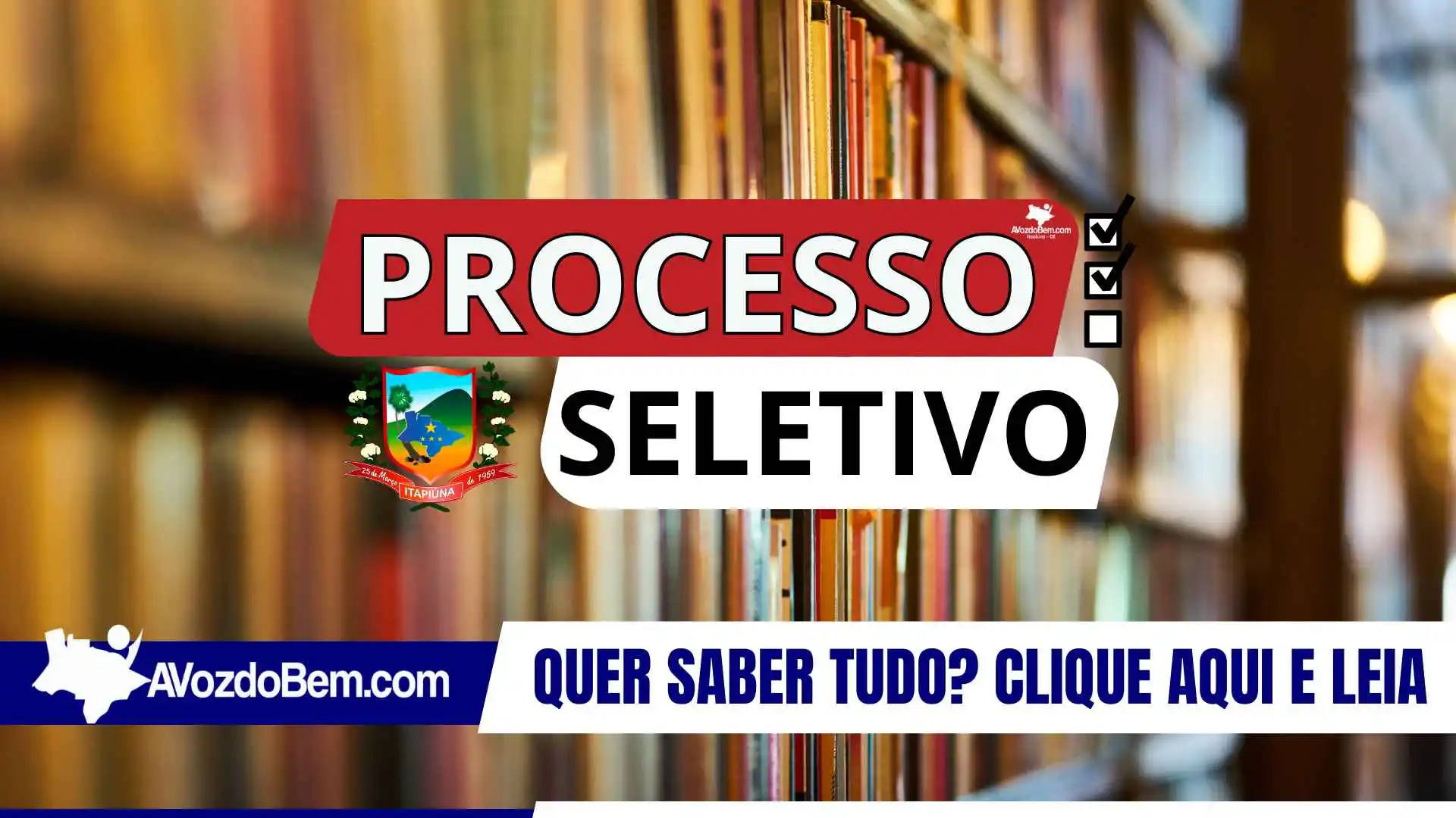 Secretaria de Assistência Social de Itapiúna convoca aprovados listados para contratação temporária
