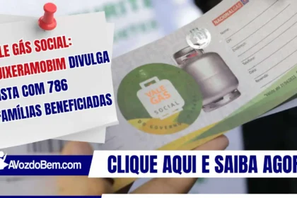 Vale Gás Social: Quixeramobim divulga lista com 786 famílias beneficiadas