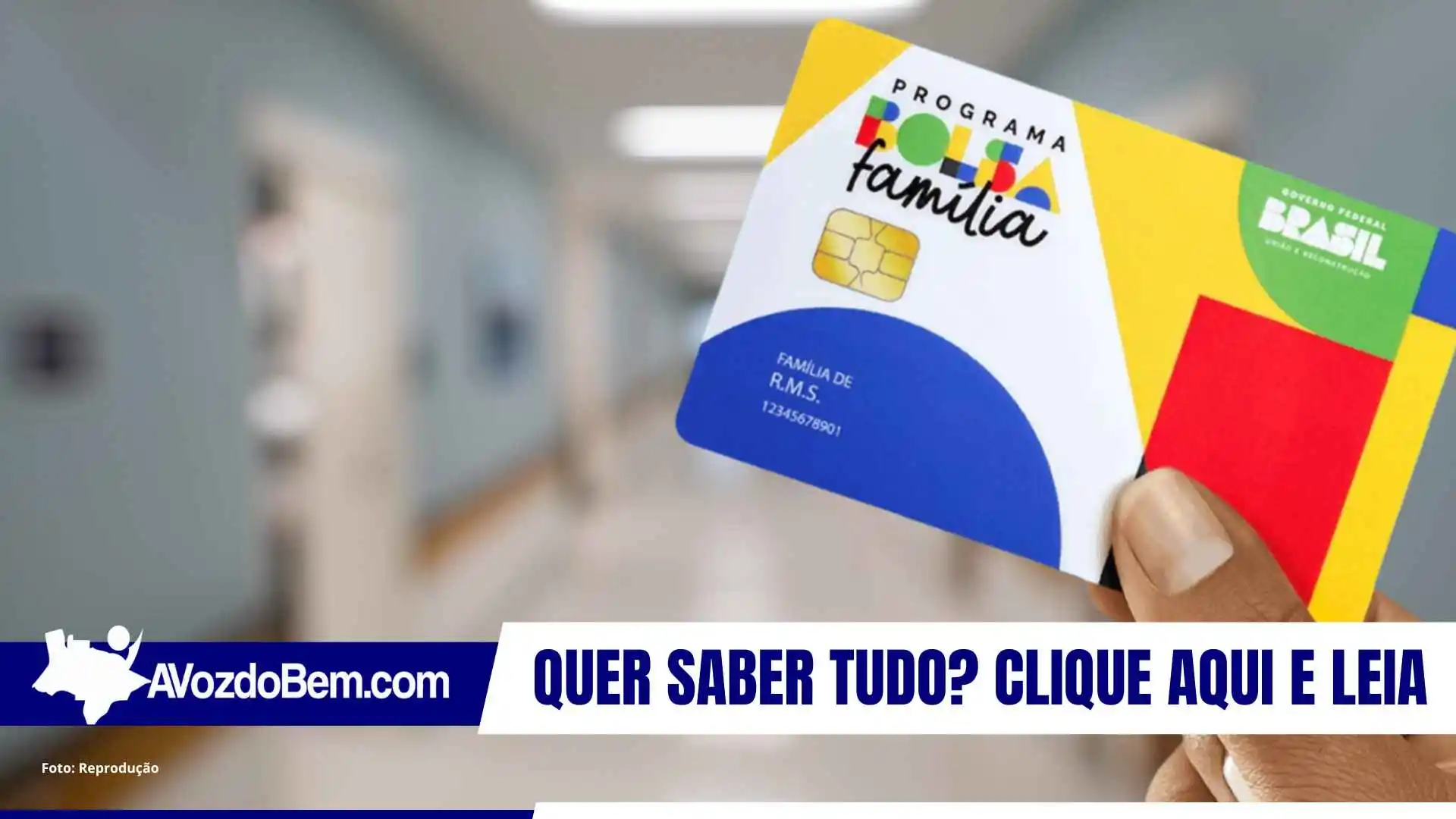 Você sabia? Bolsa Família evitou milhões de internações