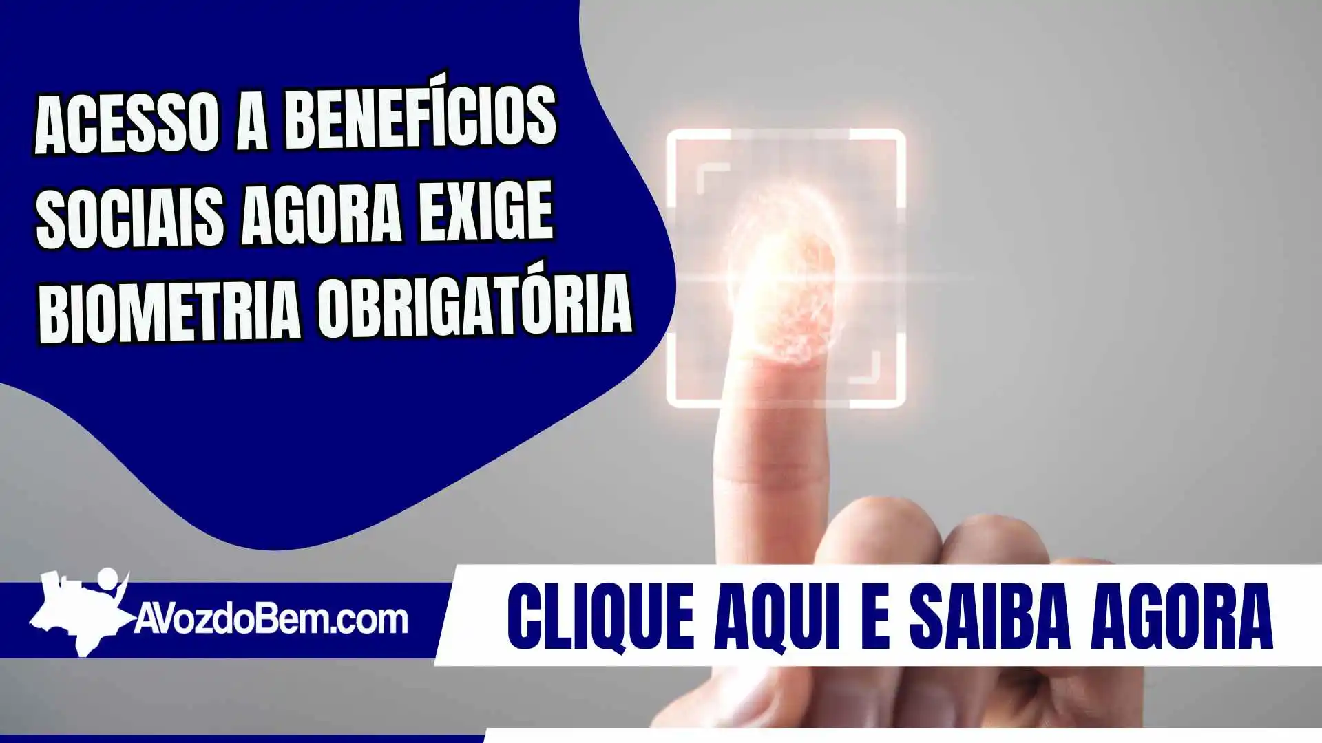 Acesso a benefícios sociais agora exige biometria obrigatória
