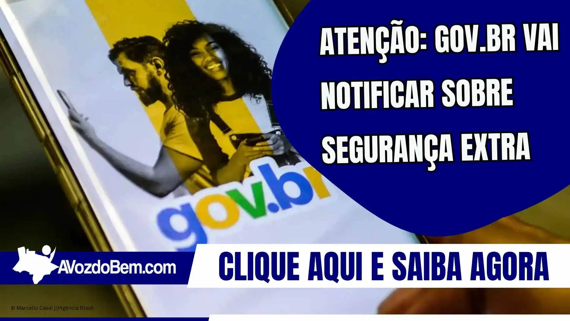 Atenção: Gov.br vai notificar sobre segurança extra
