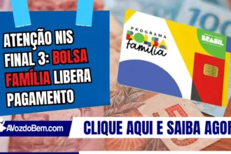 Atenção NIS final 3: Bolsa Família libera pagamento