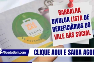 Barbalha divulga lista de beneficiários do Vale Gás Social