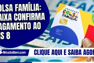 Bolsa Família: Caixa confirma pagamento ao NIS 8