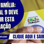 Bolsa Família: NIS final 9 deve conferir esta informação