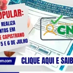 CNH Popular: Detran-CE realiza atendimentos em Itapiúna e Capistrano nos dias 5 e 6 de julho