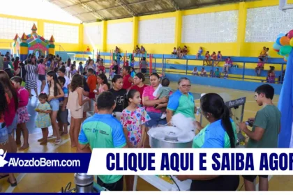 Curtindo as Férias com o CEACRI anima crianças em Itapiúna