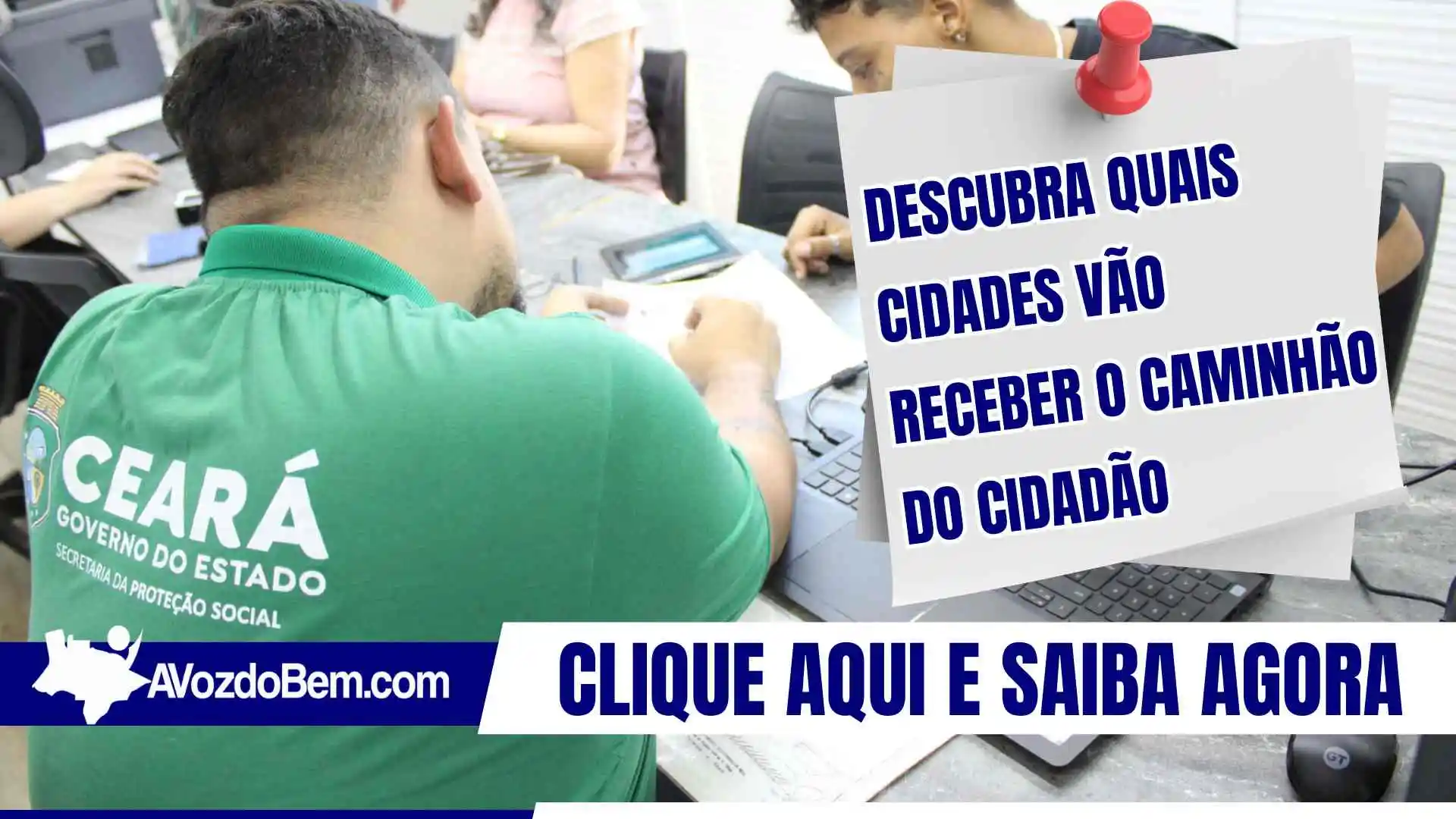 Descubra quais cidades vão receber o Caminhão do Cidadão
