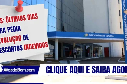 INSS: Últimos dias para pedir devolução de descontos indevidos