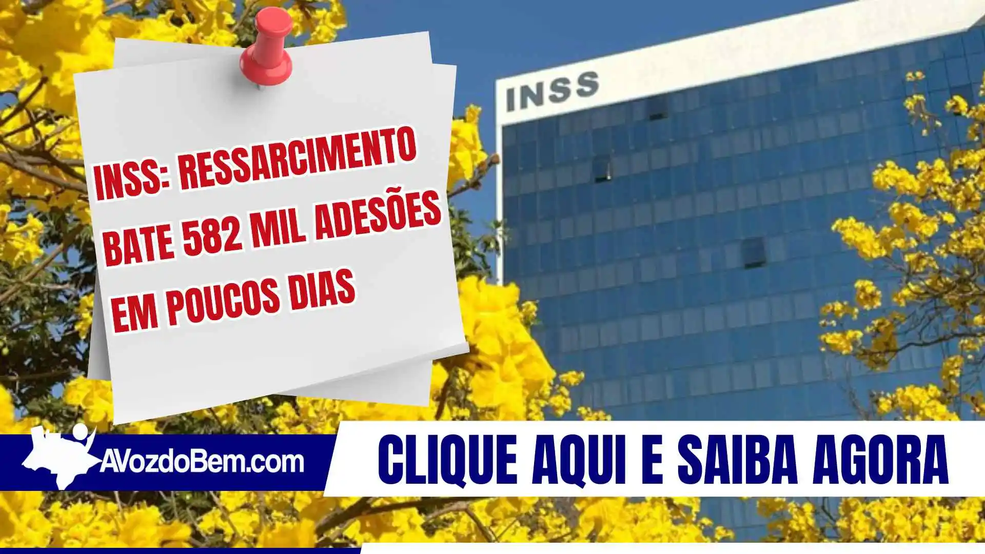INSS: ressarcimento bate 582 mil adesões em poucos dias
