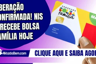 Liberação confirmada! NIS 6 recebe Bolsa Família hoje