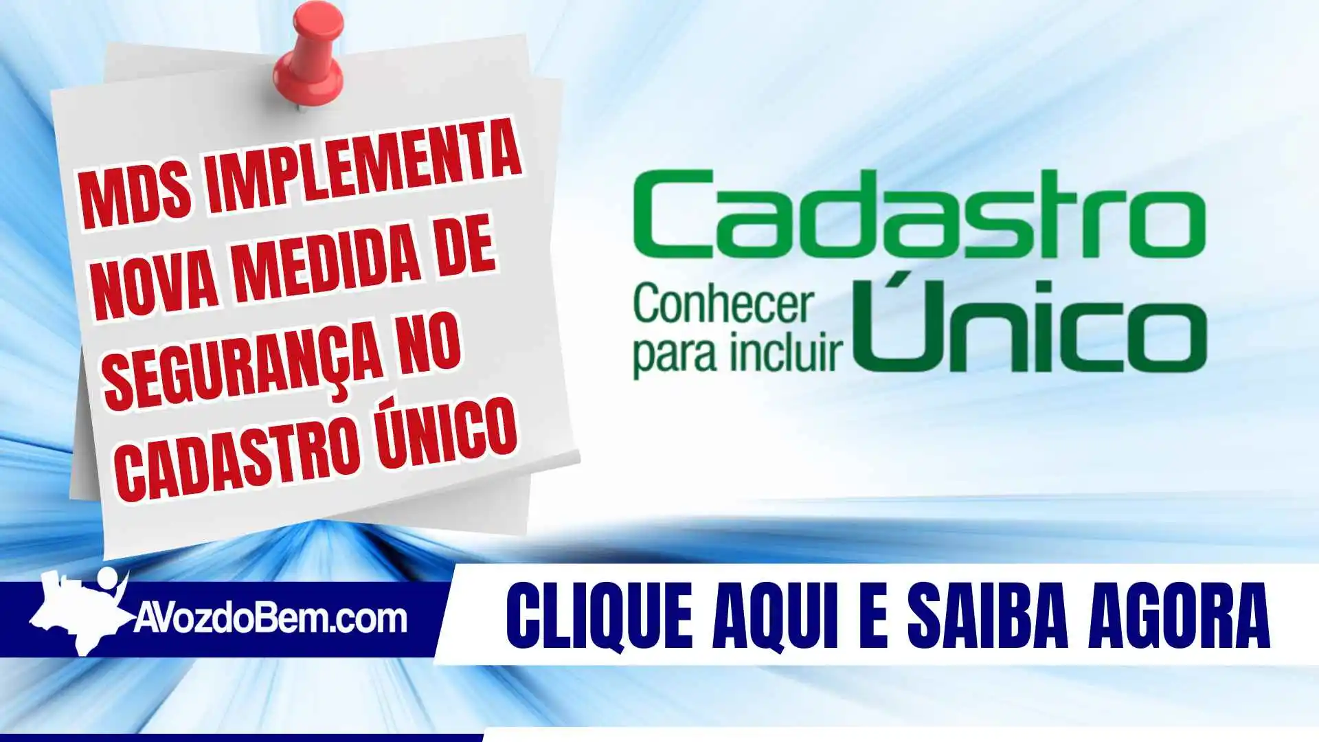 MDS implementa nova medida de segurança no Cadastro Único