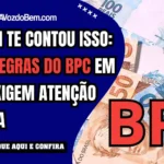 Novas regras do BPC em vigor exigem atenção imediata