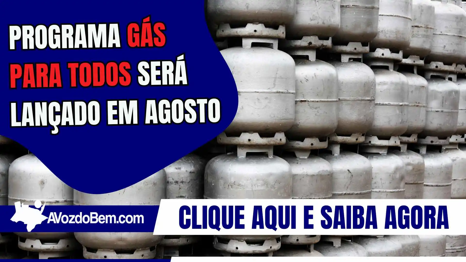 Programa Gás para Todos será lançado em agosto