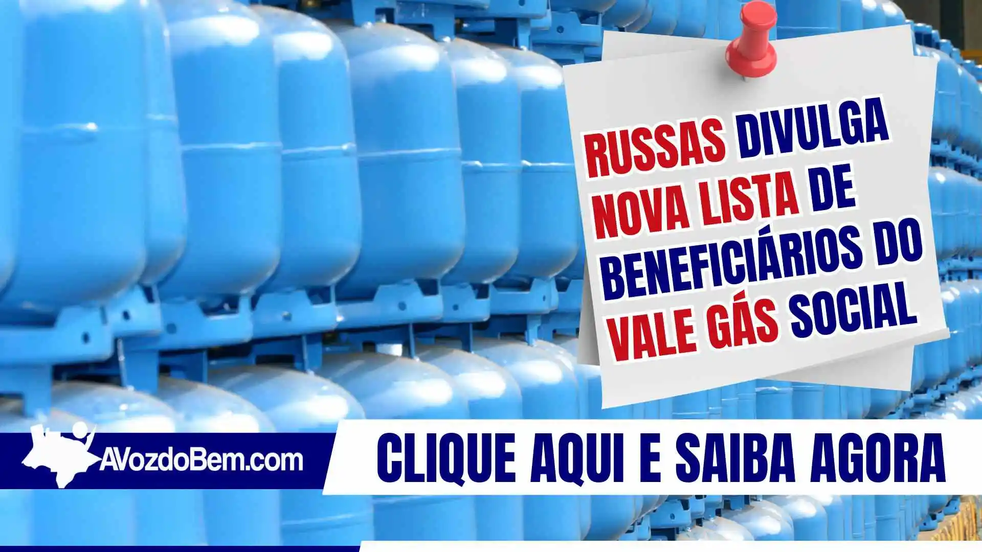 Russas divulga nova lista de beneficiários do Vale Gás Social